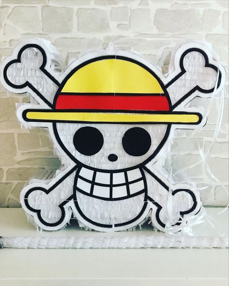 One Piece Pinata, One Piece Birthdays, Piñata Ideas, Diy Pinata, Dinner Party Themes, 12th Birthday, One Piece Luffy, 10th Birthday, Party Inspiration