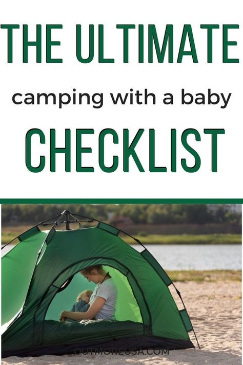 If this is your first time camping with your baby or toddler, a checklist can be a life savor. This is the most complete checklist for camping with a baby and we've also got some life-saving tips. Make sure you don't forget... Camping Heater, Camping Essentials List, Camping Gear Survival, Camping With Toddlers, First Time Camping, Camping Coolers, Waterproof Picnic Blanket, Camping With A Baby, Fun Outdoor Activities