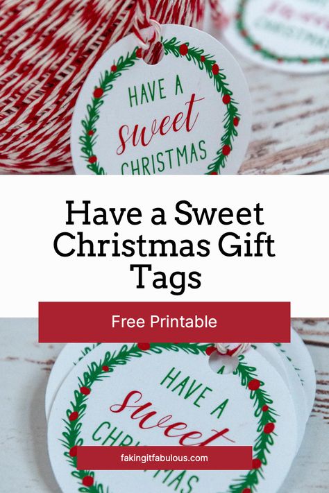 Baked With Love Christmas Tags, Christmas Cookie Printable, Christmas Treat Tags Printable Free, Christmas Gift Labels Diy, Christmas Cookie Printables Free, Have A Sweet Christmas Tag, Christmas Cookie Labels, Christmas Cookie Tags Free Printable, Merry Christmas Gift Tags Printable Free