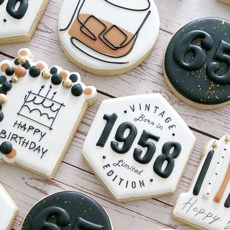 75 Birthday Cookies, Men Birthday Cookies, Man Birthday Cookies Decorated, 60 Birthday Cookies For Men, 30 Birthday Cookies Men, 80th Birthday Cookies Decorated Men, 65th Birthday Cookies, Man Birthday Cookies, 70 Birthday Cookies For Men