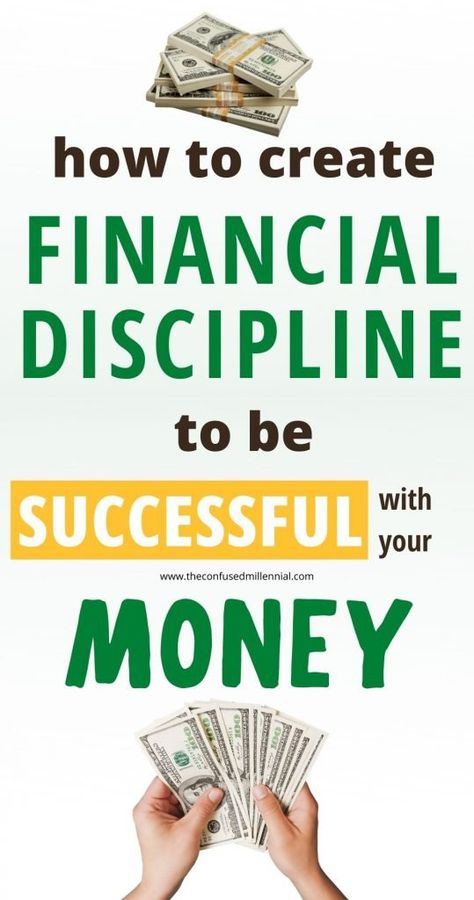 Financial Discipline, Be Disciplined, Personal Finance Budget, Personal Finance Books, Money Management Advice, Financial Life Hacks, Money Habits, Finance Books, Managing Your Money