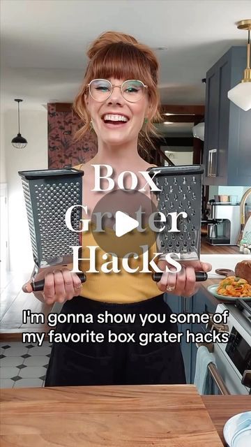 CTV Life Channel on Instagram: "Grate tips, Mary! These box grater hacks are worth a million box! 🤯 #MaryMakesItEasy" Kitchen Life Hacks, Box Hacks, Amazing Food Hacks, Box Grater, Kitchen Help, Cooking Hacks, Simple Kitchen, Grated Cheese, Food Tips