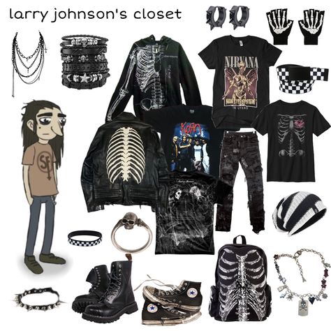 Larry Sally Face Outfit, Sally Face Outfit Ideas, Sally Face Inspired Outfits, Larry Johnson Aesthetic, Sally Face Outfits, Larry Johnson Cosplay, Sal X Larry, Sal And Larry, Sally Man