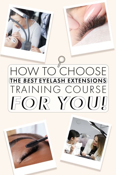 A guide for how to choose the best lash extension training course as a beginner Lash Tech. Lash Extensions Training, Lash Education, Eyelash Extension Course, Lash Extension Training, Best Lash Extensions, Eyelash Extension Training, Lash Business, Artist Tips, Best Lashes