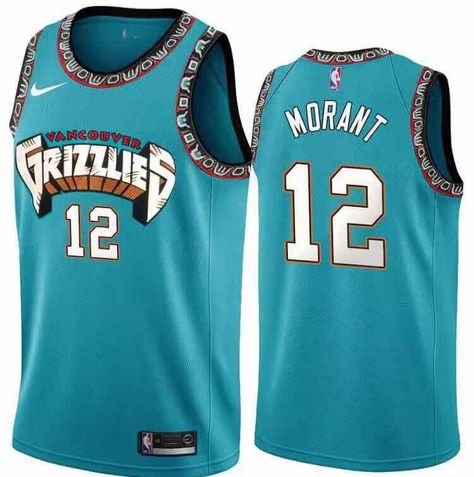 Memphis Grizzlies Jersey, Grizzlies Jersey, Basket Nba, Vancouver City, Nba Shirts, Trail Blazers, Memphis Grizzlies, Nba Jersey, Polo T Shirts