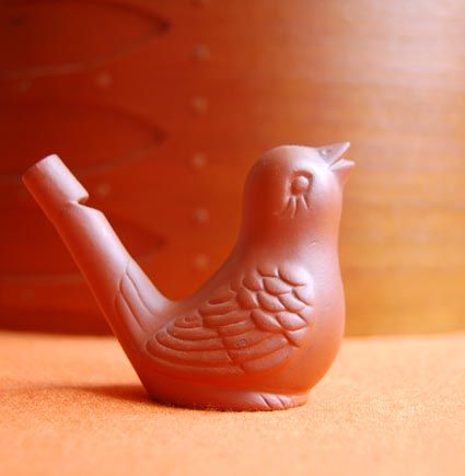 Inspiration, from a knitting blog by Purl Soho.   He has such a pretty face! Clay Whistles, Clay Whistle, Bird Whistle, Terracotta Jewellery, Purl Soho, Knitting Blogs, Daily Specials, Free Knitting Patterns, Bird Seed