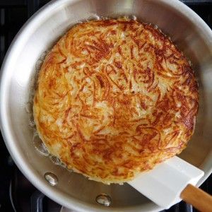 Thomas Keller Recipes, William Sonoma Recipes, Potato Rosti, Bouchon Bakery, Thomas Keller, Grated Potato, Basic Recipes, Veggie Sides, Chef Recipes