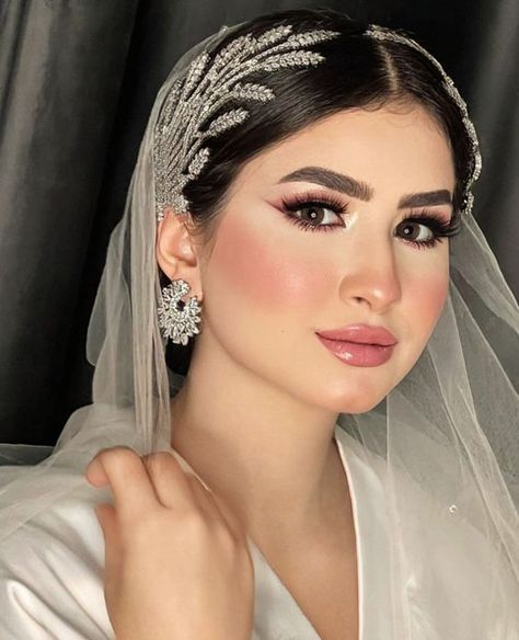 Middle Eastern Wedding Makeup, Soiree Makeup Look, Black Bride Makeup, Beautiful Bridal Makeup, Bride Looks, 50 Party, Natural Prom Makeup, Party Makeup Looks, Glam Wedding Makeup