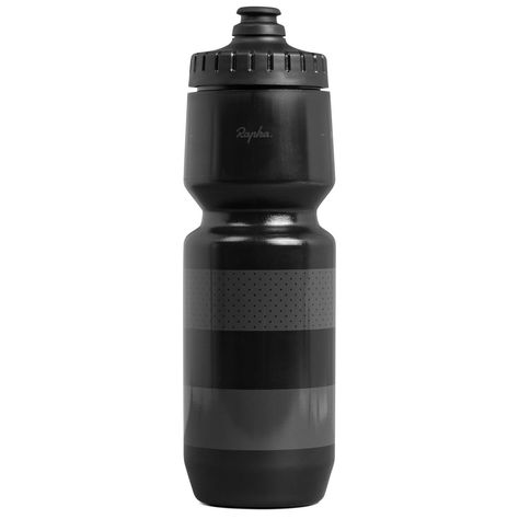 RAPHA Explore Water Bottle - Large Black BBI01LGBLK 1 All Black Water Bottle, Japanese Water Bottle, Premium Water Bottle, Water Bottle Black, Cycling Water Bottle, Bike Water Bottle, Small Water Bottle, Aluminum Water Bottles, Classic Bar