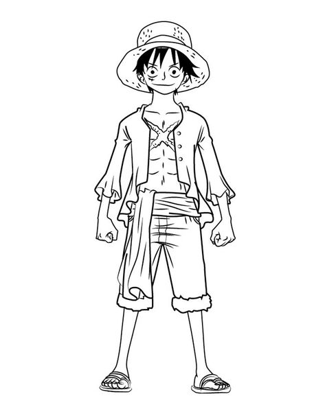 Desenhos De Luffy Para Imprimir Luffy Manga, Luffy Gear 4, One Piece Full, Luffy Gear 5, Body Sketches, Full Body Tattoo, One Piece Drawing, One Piece Luffy, Body Drawing