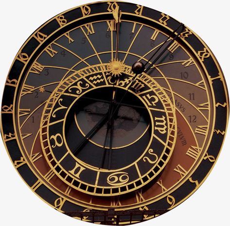 Ancient Clock, Prague Clock, Compass Clock, Clock Clipart, Greece Mythology, Color Clipart, Tattoo Filler, Color Png, Hourglasses