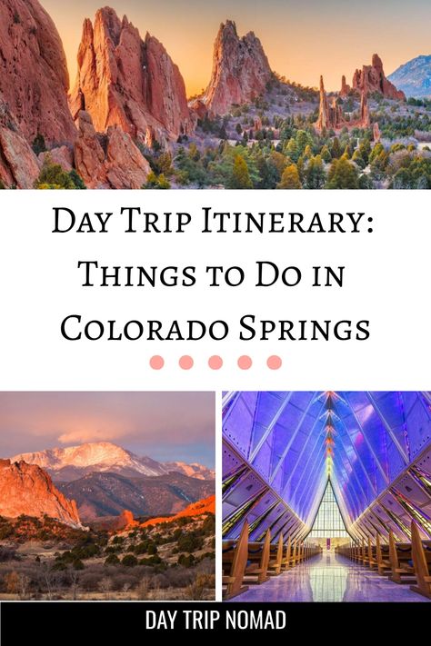 Discover the ultimate Colorado adventure with this expertly crafted itinerary designed for first-timers exploring Colorado Springs! Uncover the top routes to take, must-see attractions, and hidden gems to make the most of your day trip. Embrace every moment and let the beauty of Colorado captivate your spirit as you embark on an unforgettable journey through stunning landscapes and thrilling experiences. Let this guide be your companion in creating memories that will last a lifetime in the breat Places To Eat In Colorado Springs, Colorado Itinerary, Sand Dunes Colorado, Things To Do In Colorado, Trip To Colorado, Explore Colorado, Colorado City, Scenic Train Rides, Visit Colorado