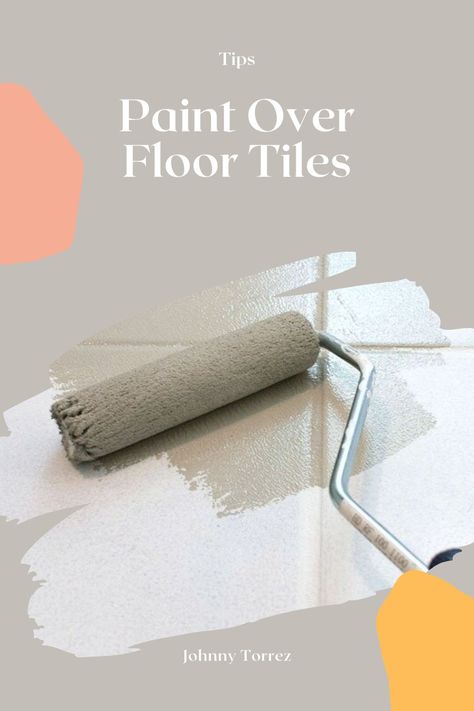 In this tutorial, I will guide you through step-by-step on how to paint over tile. This works for shower tiles, ceramic bathroom tiles, floor tiles, and any other tiles you can think of. The right prep and products are key! Don't worry, you will know everything you need to know after following this guide. #painttiles #paintceramictiles #paintbacksplash Can You Paint Floor Tile, Paint Floor Tile Diy, How To Paint Ceramic Tile, How To Paint Shower Tiles In Bathroom, Can You Paint Tile Floors, How To Paint Tiles In Bathroom, Paint Tiles Bathroom, How To Paint Ceramic Tile Floor, Paint Ceramic Tile