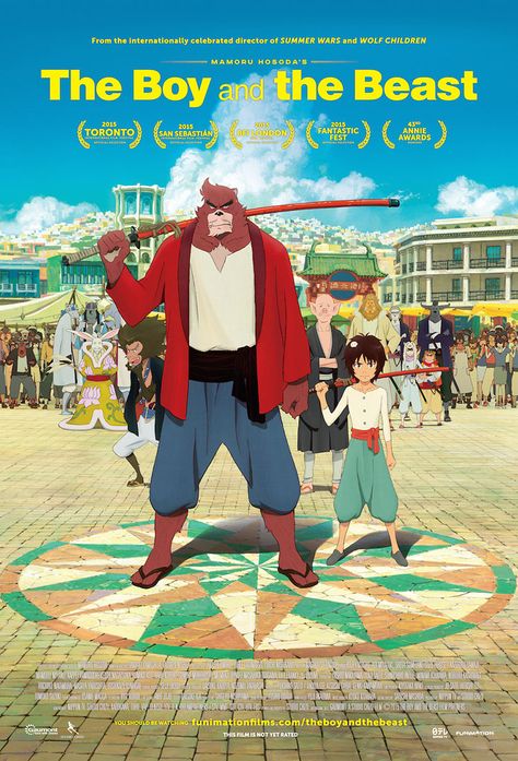 Pantheon Lol, The Boy And The Beast, Beast Film, Mamoru Hosoda, Beast Movie, The Beast Movie, Tamamo No Mae, Wolf Children, Anime Release