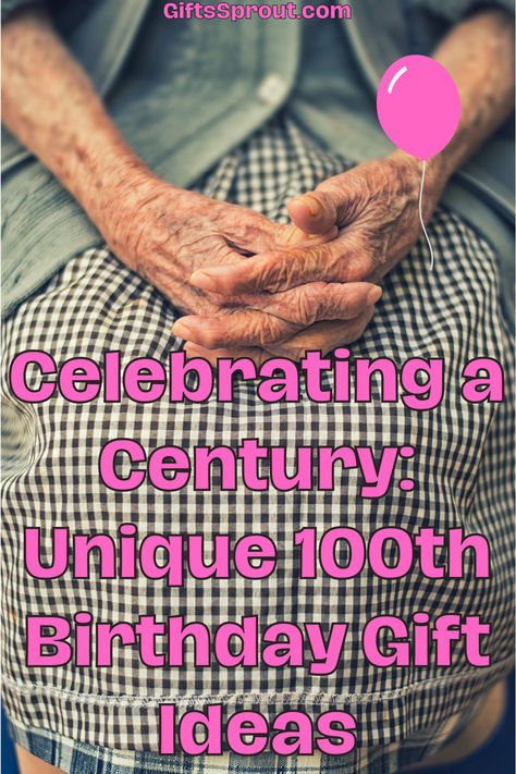 Celebrate a century of memories with unique 100th birthday gift ideas. From personalized keepsakes to nostalgic treasures, these gifts honor a remarkable milestone in life. #100thBirthday #CentennialGifts #MilestoneCelebration 100 Birthday Gift Ideas, 90th Birthday Present Ideas, 100 Year Celebration Ideas, 100 Year Old Birthday Party Ideas, 100th Birthday Gift Ideas, 100th Birthday Party Ideas, 100 Years Celebration, 100 Birthday, Old Grandpa