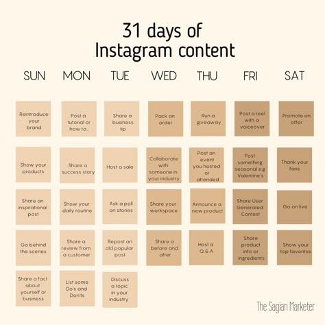 Content Challenge, Social Media Marketing Planner, Brand Marketing Strategy, Social Media Content Planner, Small Business Instagram, Social Media Marketing Instagram, Marketing Planner, Business Marketing Plan, Social Media Marketing Plan