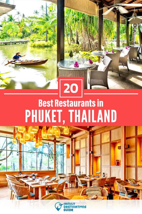 20 Best Restaurants in Phuket, Thailand — Top-Rated Places to Eat! Essen, Thailand Food Restaurants, Phuket Restaurant, Phuket Food, Thailand Restaurant, Phuket City, Thailand Activities, Koh Samui Beach, Thailand Beach