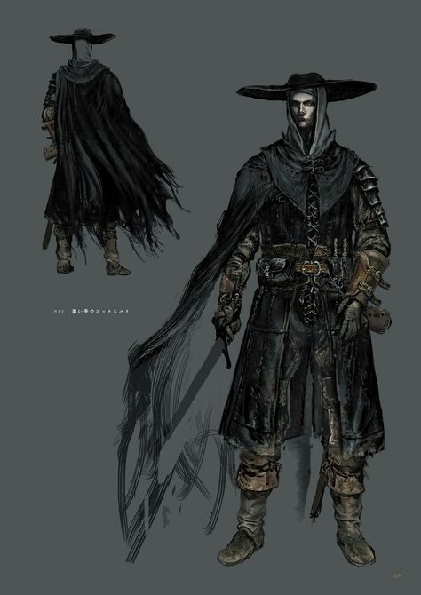 Dark Souls 3 Concept Art - NPC Concept Art From Software Concept Art, Dark Souls Characters, Dark Souls Concept Art, Dark Demon, Dark Souls Artwork, Character Design Cartoon, Demon Souls, Dark Souls 3, Dark Souls Art