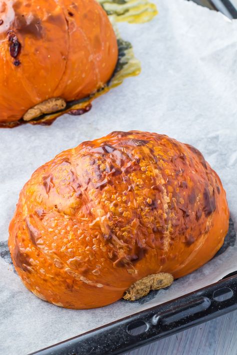 How to Roast Pumpkin + Make Purée (Oven & Air Fryer) How To Roast Pumpkin In The Oven, Roast A Pumpkin In The Oven, Bake Whole Pumpkin Oven, Cook A Pumpkin In Oven, Whole Roasted Pumpkin, Cook Pumpkin In Oven, How To Roast A Pumpkin In The Oven, Bake A Pumpkin In The Oven, Roasting A Pumpkin In The Oven