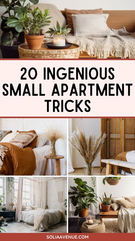 Discover 20 transformative small apartment hacks that redefine the way you live in compact spaces. For renters seeking ingenious solutions, small apartment hacks rental offer creative ways to enhance every room. Maximize your living area with small apartment hacks rental living room strategies, turning it into a multifunctional sanctuary. Tackle tiny kitchens with small apartment hacks rental kitchen, utilizing vertical space and hidden storage to keep clutter at bay. Small Apartment Hacks Rental, Apartment Friendly Diy, Apartment Hacks Rental, Hacks For Small Apartments, Rental Living Room, Apartment Storage Solutions, Small Apartment Solutions, Small Apartment Inspiration, Small Space Ideas