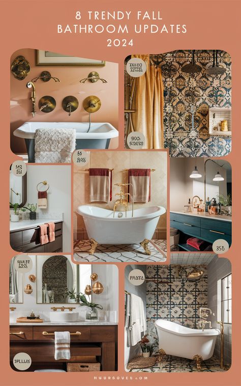 Fall Furniture , Autumn Cozy Fall ,Decor Easy Fall ,
Decor Neutral Fall ,Decor Fall ,Decor Inspiration ,Fall Decor Ideas Vintage Boho Bathroom, Luxury Bathroom Remodel, Upscale Bathroom, Fall Bathroom Decor Ideas, Bathroom Renovation Ideas, Fall Bathroom Decor, Cozy Ideas, Fall Furniture, Fall Bathroom