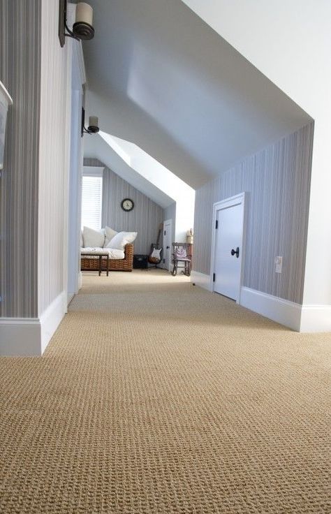 Wall To Wall Carpet Ideas, Carpet Wall To Wall, Weave Carpet, Wall To Wall Carpet, Carpet Wall, Gray Bedroom Walls, Kitchen Carpet Runner, Neutral Carpet, Sisal Carpet