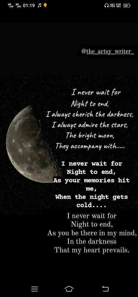 Night poems Poetry, Creative Writing, Night Poems, Ocean Poem, Night Poem, Feeling Pictures, True Facts, Night Time, Positive Quotes