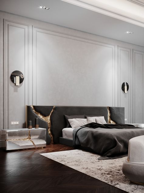 Inspire yourself with these dreamy ideas for beautiful bedrooms! 🤍 #bedroomdecor #modernbedroom #warmcolorsbedroom #blackbedroom #darkbedroom #greenbedroom #contemporarybedroom #bedroomdesign #luxurybedroom #bedroominspo #bedroominspiration #luxuryhomes #bedroomideas #chambreideas #ideaisquarto #decorideas #bedroomdecor #beddecor #bedideas #interiorsinspo #luxuryhome #luxuryideas #coolbedroom #nightstandideas #nightstanddecor #bedsidetable #bedsidetabledesign Luxury Bedrooms, Luxury Bedroom Furniture, Modern Luxury Bedroom, Exclusive Furniture, Luxury Rooms, Modern Bedroom Design, Contemporary Interior Design, Contemporary Bedroom, Luxurious Bedrooms