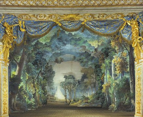 Conception Scénique, Theatre Backdrops, Paper Theatre, Toy Theatre, A Night At The Opera, Set Design Theatre, Theatre Set, Decoration Originale, Scenic Design