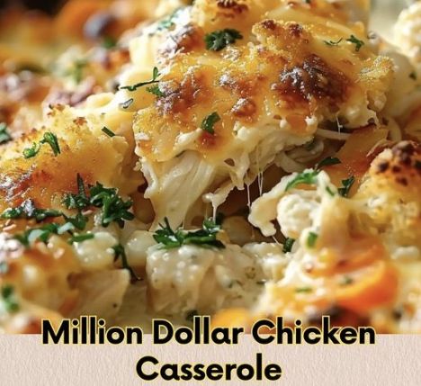 Disappearing Chicken Casserole, Easy Casserole Recipes For Dinner Chicken, The Best Chicken Casserole, Easy Recipe With Shredded Chicken, Easy Dinner Recipes For Family Casserole, Million Dollar Chicken Recipe, Million Dollar Chicken Casserole All Recipes, Casseroles With Cooked Chicken, Crazy Good Chicken Casserole