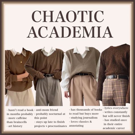 Academia Light Outfit, Chaotic Academia Lookbook, Chaotic Academia Outfits Masc, Chaotic Academia Style, Summer Chaotic Academia Outfit, Outfit Ideas Light Acadamia, Chaotic Academia Clothes, Poetcore Aesthetic Outfit, Feral Academia Outfit