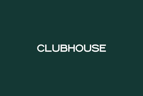 Image from the project Clubhouse Makeup Artist Business, Resort Design, Club Logo, Travel Brand, Brand Fonts, Visual Journal, Minimal Web Design, Graphic Design Projects, Home Logo