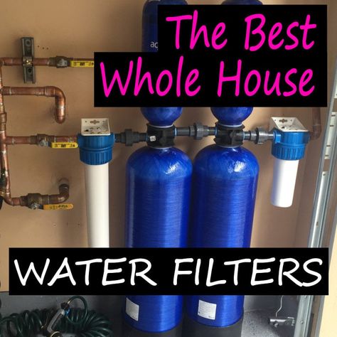 Water Filter For Home, Whole House Filtration System, Well Water Filter System, Whole House Water Filter System, Water Softener System Diy, Whole Home Water Filtration System, Well Water Filtration System, Diy Water Filtration System, Water Filtration System Diy