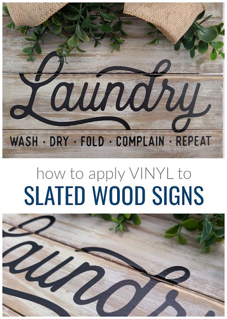 How to Apply Vinyl to Wood Signs With Slats How To Apply Vinyl To Wood, Heat Transfer Vinyl Tutorial, Vinyl Projects Silhouette, Portrait Silhouette, Silhouette School Blog, Cricut Signs, Diy Stencils, Silhouette Curio, Silhouette Cameo Tutorials