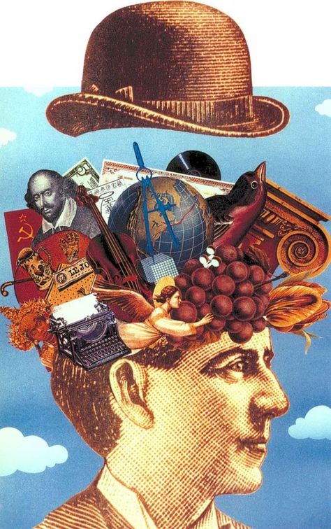 Kollage Konst, Collage Kunst, Collage Art Projects, Surreal Collage, Magazine Collage, Kunst Inspiration, Soyut Sanat Tabloları, Seni Cat Air, Collage Art Mixed Media