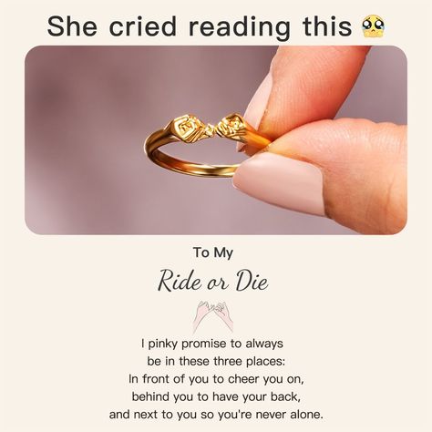 I Pinky Promise, Pinky Promise Ring, My Ride Or Die, Cute Promise Rings, Cute Couple Gifts, Give Birth, Pinky Promise, Pregnant Woman, Ride Or Die