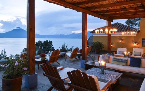 The Central American stunner has charmed the likes of Charlize Theron, Morgan Freeman and Sofia Vergara. Here, how to navigate its natural beauty and boutique hotels. Guatemala Honeymoon, Lakeside Hotel, Lake Atitlan Guatemala, Lake Hotel, Lake Atitlan, Best Honeymoon, Honeymoon Packages, Conde Nast Traveler, Top Hotels