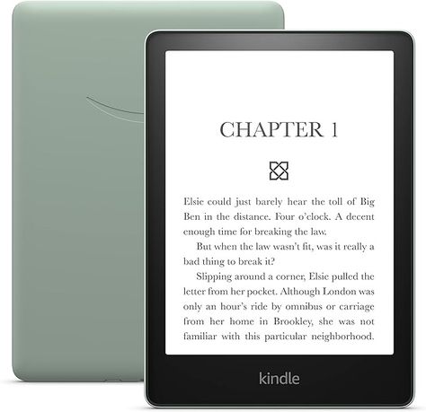 Amazon.com: Amazon Kindle Paperwhite (16 GB) – Now with a larger display, adjustable warm light, increased battery life, and faster page turns – Agave Green : Electronics Tablet Amazon, Fire Tablet, Alexa Echo, Amazon Devices, Amazon Fire Tv, Kindle Paperwhite, Amazon Kindle, E Reader, Kindle Unlimited