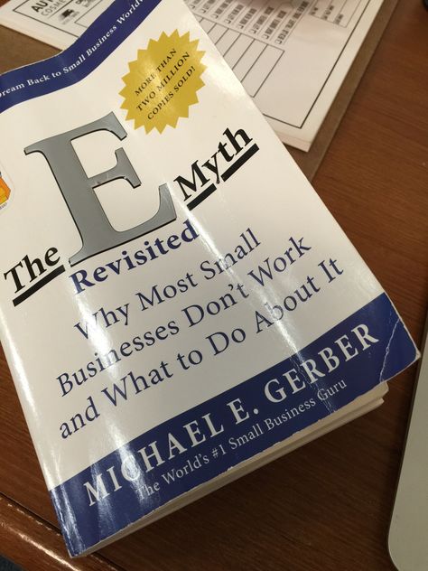 Book on business. Enjoying reading “The E-Myth Revisited” by Mr Michael E. Gerber. What an amazing book! #TheE-myth #MichaelEGerber #GreatReads #businessbook #letsread The E Myth, Business Books, Books To Buy, Great Books, Good Books, Books To Read, Vision Board, Small Business, Book Cover