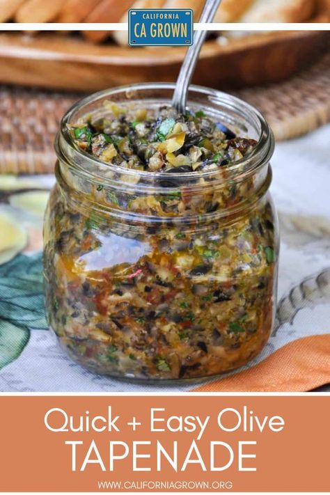 Eggplant Tapenade Recipe, Green Olive Tapenade Recipe, Olive Topinad, Olive Salsa Recipe, Olive Tempanade Appetizer, Overnight Slow Cooker Recipes, Olive Tamponade Recipes, Olive Spread For Bread, Tapenade Recipe Olive