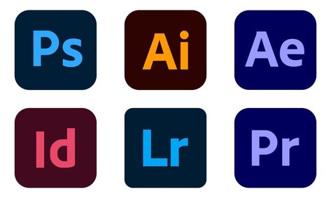 Adobe Logo Icon, Adobe Illustrator Icon, Adobe Icon, In Design Adobe, Icon App Design, Creative Icon Design, Adobe Logo, Graphic Design Apps, Logo Apps