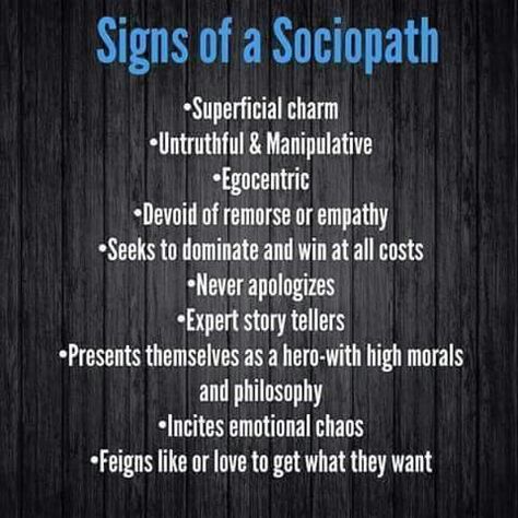 Sociopath Signs Manipulative People, Narcissistic People, Narcissistic Behavior, Personality Disorder, Toxic Relationships, Narcissism, The Signs, Emotional Health, Writing Tips