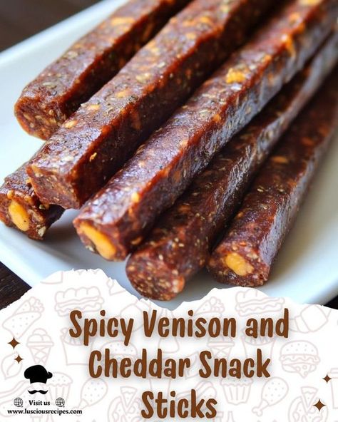 Venison Smoked Sausage Recipes, Venison Sticks Recipe, Deer Camp Food, Venison Snack Stick Recipe, Venison Snack Sticks, Snack Stick Recipe, Jerkey Recipes, Venison Sausage Recipes, Summer Sausage Recipes