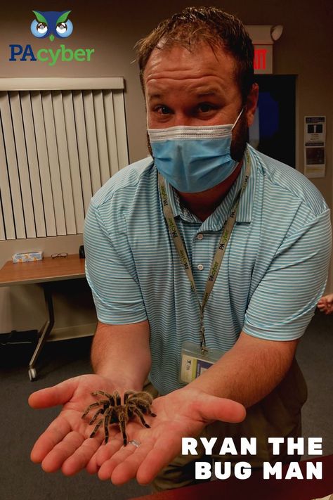 🐜 Very brave students joined Ryan the Bug Man in holding some large (and very much alive!) insects, such as the tarantula, praying mantis, cockroach, and more. Ryan taught attendees about insect anatomy, life cycles, and defensive characteristics. The Harrisburg Regional Office hosted the event for all grades in late October. See the creepy crawlies here: Insect Anatomy, Very Much Alive, The Bug, Praying Mantis, Creepy Crawlies, Art References, Life Cycles, Art Inspo, Bugs