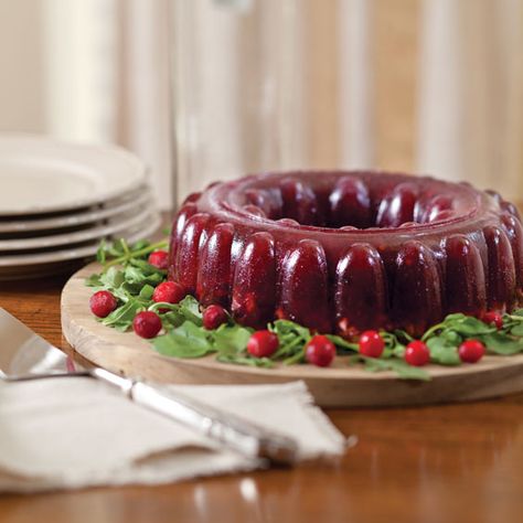 This Cranberry Congealed Salad is a sweet addition to your supper table. Cranberry Mold, Fruit Jello, Raspberry Jello, Cranberry Jelly, Canned Cranberries, Jellied Cranberry Sauce, Best Thanksgiving Side Dishes, Canned Cranberry Sauce, Cranberry Sauce Recipe