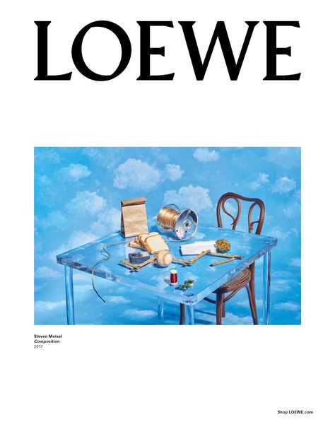 Loewe F/W 2017 ad campaign Its Fall, Steven Meisel, Interior Illustration, Print Advertising, Ads Creative, Exhibition Poster, Fall 2017, Ad Campaign, Photo Posters