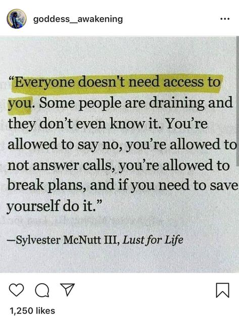 Everyone doesn’t need access to you. Some people are draining and they don’t know it. You are allowed to say no. People Draining You Quotes, Allowing People Access To You, How You Talk To People Quotes, People Drain Me Quotes, Don’t Give Everyone Access To You, Access Quotes People, Stop Giving People Access To You, No Access To Me Quotes, Draining People Quotes