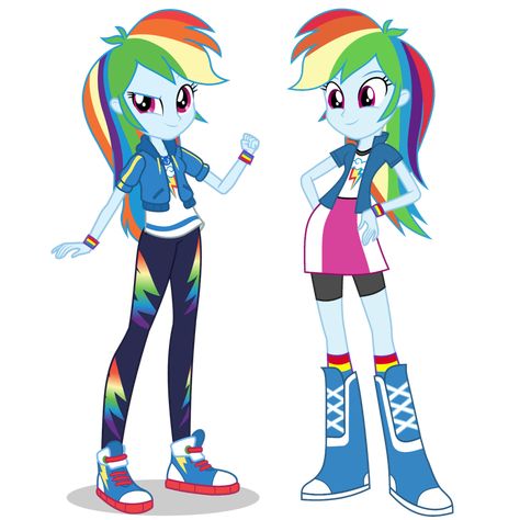 Rainbow Dash Equestria, Mlp Rainbow Dash, Converse Cute, Equestria Girls Rainbow Dash, Goth Disney Princesses, Sneakers Socks, Hand On Hip, Goth Disney, Human Icon