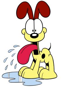 Dogs Cartoon, Garfield Cartoon, Old Cartoon Characters, Vintage Cartoons, Garfield And Odie, Old School Cartoons, Famous Dogs, Morning Cartoon, Classic Cartoon Characters