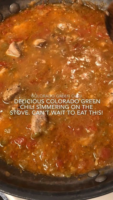 Colorado Green Chili Recipes, Best Beef Chili Recipe, Best Beef Chili, Colorado Green Chili, Pork Green Chili, Green Chili Recipe, Hatch Chili Recipes, Green Chili Stew, Green Chili Pork